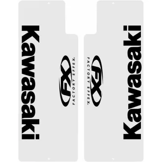 Kawasaki factory effex teleszkópszár matrica - átlátszó