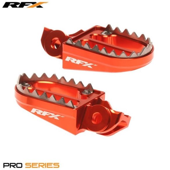 RFX Pro Series Shark lábtartó (Orange) KTM SX85 18-19 SX125-450 16-19 (kivéve 250 2T)