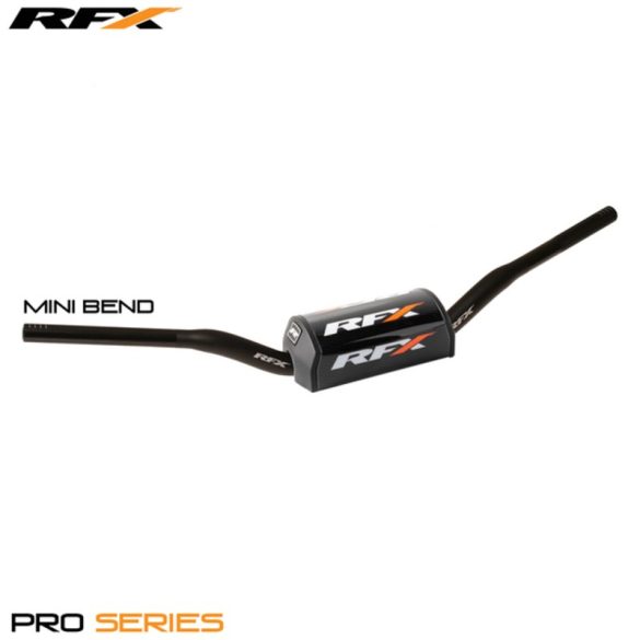 RFX Pro F8 Taper kormány 28.6mm (kereszttámasz)(fekete) RC mini