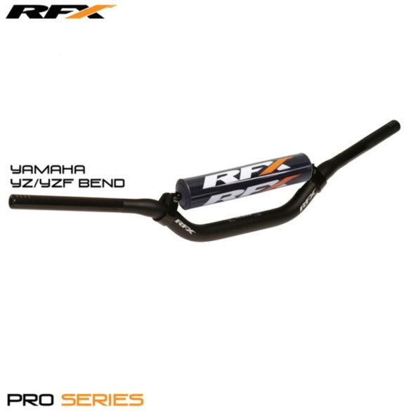 RFX Pro F8 Taper kormány 28.6mm (kereszttámasz)(fekete) Yamaha YZ/YZF