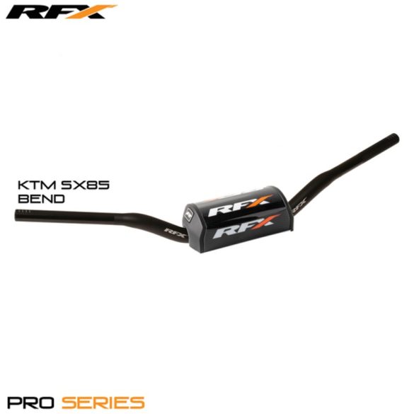 RFX Pro F8 Taper kormány 28.6mm (kereszttámasz)(fekete) KTM SX85