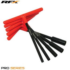 RFX Pro T-kulcs (Black/Orange) gumírozott nyéllel, KTM 8/10/12mm fejjel, 3 darabos készlet