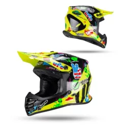 Ufo Korey  gyerek bukósisak black-fluo yellow