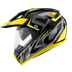Kappa KV30 Evo enduro sisak, sárga-fekete-szürke L/60