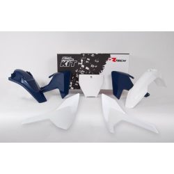   Racetech idom szett Husqvarna TC 125 '16 -'18 - kék-fehér OEM style