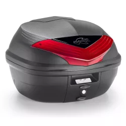   KAPPA TÚRADOBOZ (HÁTSÓ) 35L MONOLOCK K355N2 PIROS PRIZMÁVAL (PLATNIVAL) - A K355N HELYETT