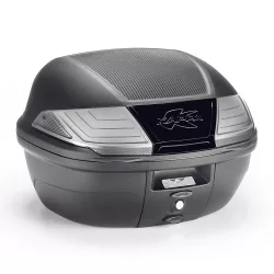   KAPPA TÚRADOBOZ (HÁTSÓ) 40L MONOLOCK K400NT FEHÉR PRIZMÁVAL (PLATNIVAL) - A K400NT HELYETT