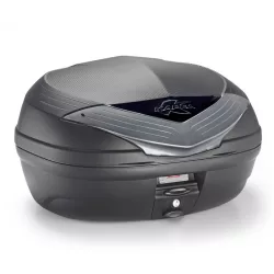   KAPPA TÚRADOBOZ (HÁTSÓ) 46L MONOLOCK K466NT2 URBAN FEHÉR PRIZMÁVAL (PLATNIVAL) - A K466NT HELYETT