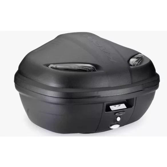 KAPPA TÚRADOBOZ (HÁTSÓ) 47L MONOLOCK K47TCN MANTA FEHÉR PRIZMÁVAL (PLATNIVAL) (K47NTCN) - A K47N ÉS K47NT HELYETT