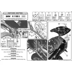 KAPPA HÁTSÓ DOBOZTARTÓ KONZOL BMW R1100 S