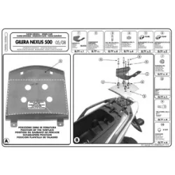   KAPPA HÁTSÓ DOBOZTARTÓ KONZOL GILERA NEXUS 125/250/300/500 (06-14) (MONOLOCK PLATNIVAL)