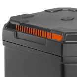 KAPPA 2026/01 TÚRADOBOZ (HÁTSÓ) 37L MONOLOCK KB37N K'BOX FEKETE SZÍNBEN