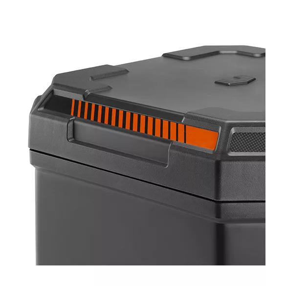 KAPPA 2026/01 TÚRADOBOZ (HÁTSÓ) 37L MONOLOCK KB37N K'BOX FEKETE SZÍNBEN