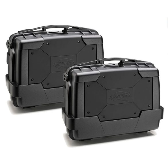KAPPA OLDALDOBOZOK 33L MONOKEY KGR33N GARDA BLACK LINE LITE (PÁR = 2 DB) + KIEGÉSZÍTŐ ZÁR