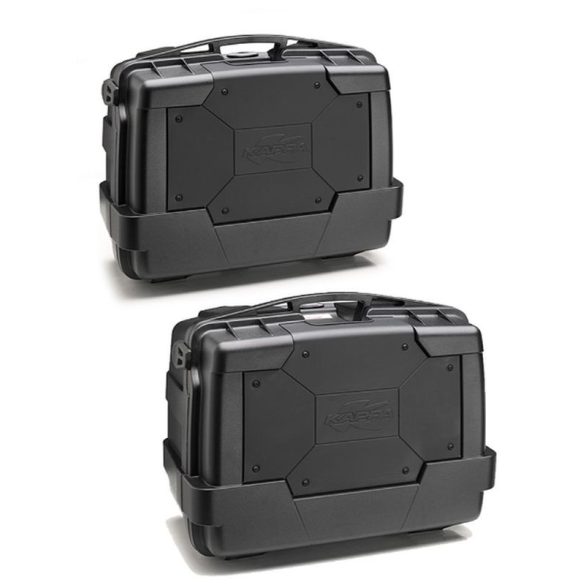 KAPPA OLDALDOBOZOK 46L MONOKEY KGR46 GARDA BLACK LINE LITE (PÁR = 2 DB) + KIEGÉSZÍTŐ ZÁR - A KGR46NPACK2 HELYETT