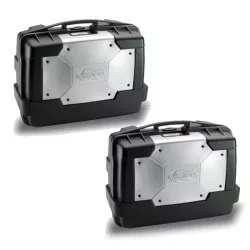   KAPPA OLDALDOBOZOK 46L MONOKEY KGR46 GARDA (PÁR = 2 DB) + KIEGÉSZÍTŐ ZÁR