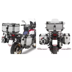 KAPPA OLDALDOBOZ TARTÓ KONZOL MONOKEY CAM SIDE HONDA CRF 1000L AFRICA TWIN (16-17) - KFR K'FORCE ÉS KVG K'VOYAGER ALU DOBOZOKHOZ