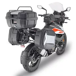   KAPPA OLDALDOBOZ TARTÓ KONZOL MONOKEY KTM 390 ADVENTURE '20-'24 - SZINTÉN JÓ A MONOKEY RETRO-FIT KVE K'VENTURE ALU ÉS KMS K'MISSION ALU DOBOZOKHOZ IS