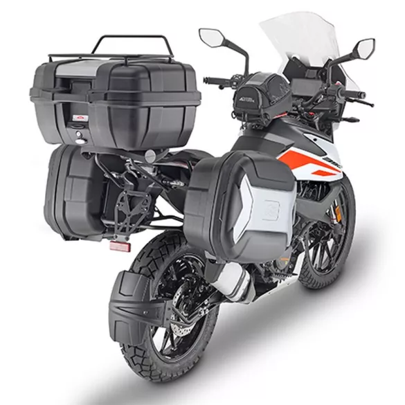 KAPPA OLDALDOBOZ TARTÓ KONZOL MONOKEY KTM 390 ADVENTURE '20-'24 - SZINTÉN JÓ A MONOKEY RETRO-FIT KVE K'VENTURE ALU ÉS KMS K'MISSION ALU DOBOZOKHOZ IS