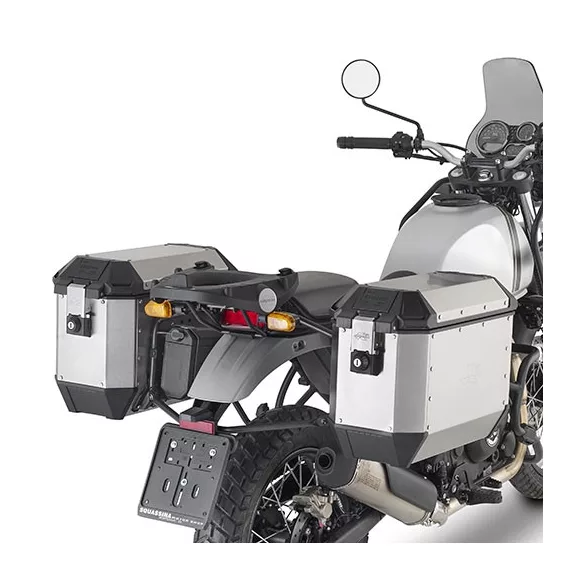 KAPPA OLDALDOBOZ TARTÓ KONZOL MONOKEY ROYAL ENFIELD HIMALAYAN '21-'23 - SZINTÉN JÓ A MONOKEY RETRO-FIT KVE K'VENTURE ALU ÉS KMS K'MISSION ALU DOBOZOKHOZ IS