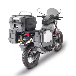   KAPPA OLDALDOBOZ TARTÓ KONZOL MONOKEY ROYAL ENFIELD SCRAM 411 '22-'24 - SZINTÉN JÓ A MONOKEY RETRO-FIT KVE K'VENTURE ALU ÉS KMS K'MISSION ALU DOBOZOKHOZ IS