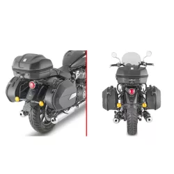   KAPPA OLDALDOBOZ TARTÓ KONZOL MONOKEY ROYAL ENFIELD SUPER METEOR 650 '23-'25 - SZINTÉN JÓ A MONOKEY RETRO-FIT KVE K'VENTURE ALU ÉS KMS K'MISSION ALU DOBOZOKHOZ IS