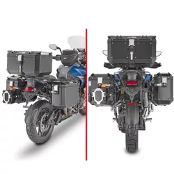   KAPPA OLDALDOBOZ TARTÓ KONZOL MONOKEY CAM SIDE TRIUMPH TIGER 1200 GT EXPLORER/RALLY EXPLORER '22-'25 - KFR K'FORCE ÉS KVG K'VOYAGER ALU DOBOZOKHOZ