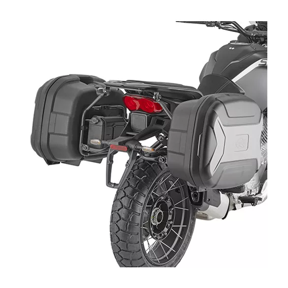 KAPPA OLDALDOBOZ TARTÓ KONZOL MONOKEY MOTO GUZZI STELVIO 1000 '24-'25 - SZINTÉN JÓ A MONOKEY RETRO-FIT KVE K'VENTURE ALU ÉS KMS K'MISSION ALU DOBOZOKHOZ IS