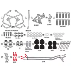   KAPPA OLDALDOBOZ TARTÓ KONZOL MONOKEY CAM SIDE VOGE VALICO 900 DSX '24-'25 - KFR K'FORCE ÉS KVG K'VOYAGER ALU DOBOZOKHOZ