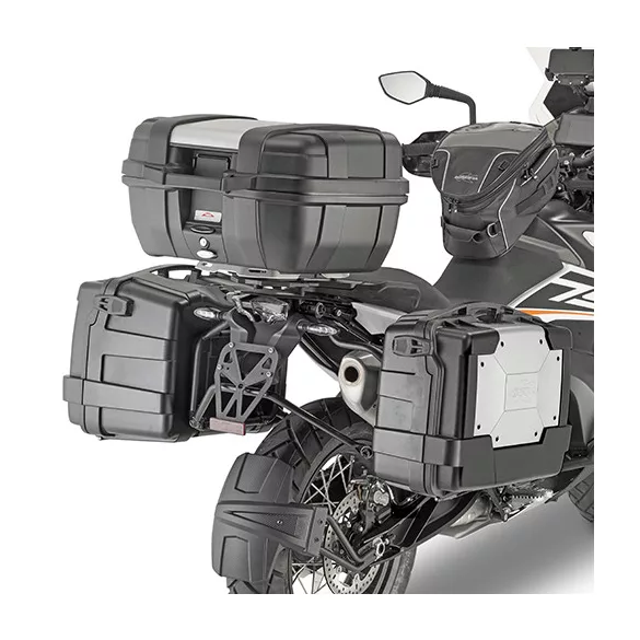 KAPPA GYORSKIOLDÓS OLDALDOBOZ TARTÓ KONZOL MONOKEY KTM 790 ADVENTURE / R (19) - SZINTÉN JÓ A MONOKEY RETRO-FIT KVE K'VENTURE ALU ÉS KMS K'MISSION ALU DOBOZOKHOZ IS - KIFUTOTT TERMÉK