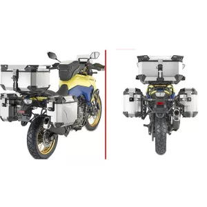 KAPPA 2025/11 OLDALDOBOZ TARTÓ KONZOL MONOKEY CAM SIDE SUZUKI V-STROM 800 DE / SE '23-'25 - KVG K'VOYAGER ALU DOBOZOKHOZ ( JOBB OLDALI KVGS33 SÜLLYESZTETT VÁLTOZATHOZ )