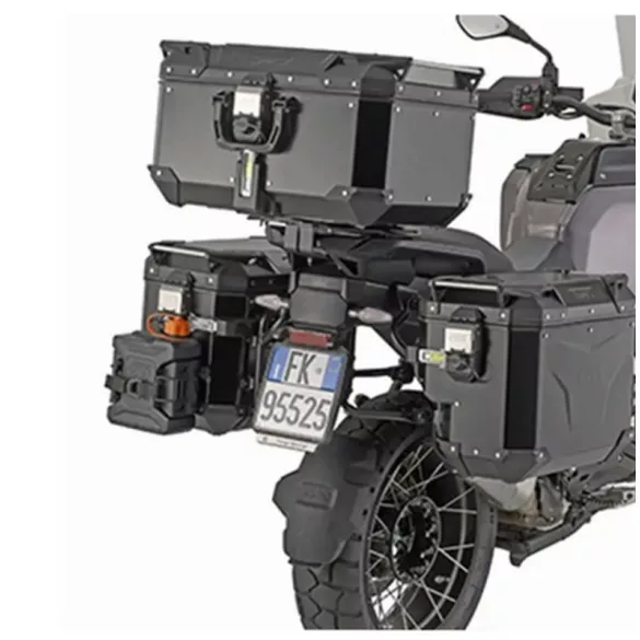 KAPPA OLDALDOBOZ TARTÓ KONZOL MONOKEY CAM SIDE BMW R 1300 GS ADVENTURE '25- - KVG K'VOYAGER ALU DOBOZOKHOZ ( JOBB OLDALI KVGS33 SÜLLYESZTETT VÁLTOZATHOZ )