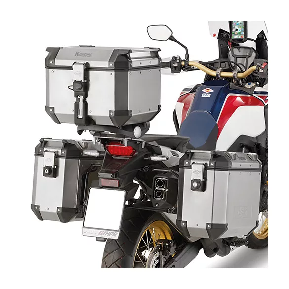 KAPPA GYORS-RÖGZÍTÉSŰ MONOKEY OLDALKONZOL HONDA CRF 1000L AFRICA TWIN (16-17) - SZINTÉN JÓ MONOKEY RETRO-FIT KVE K'VENTURE ALU ÉS KMS K'MISSION ALU DOBOZOKHOZ