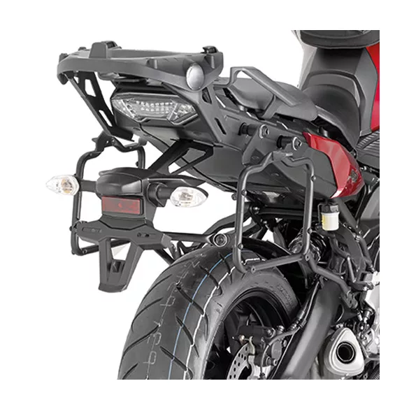 KAPPA GYORS-RÖGZÍTÉSŰ MONOKEY OLDALKONZOL YAMAHA MT 09 850 TRACER '15-'17 - SZINTÉN JÓ MONOKEY RETRO-FIT KVE K'VENTURE ALU ÉS KMS K'MISSION ALU DOBOZOKHOZ