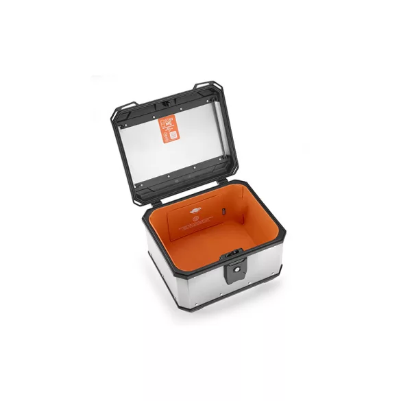 KAPPA 2026/01 TÚRADOBOZ (HÁTSÓ) 40L MONOLOCK KMX400A K'METROBOX ALUMÍNIUM EZÜST