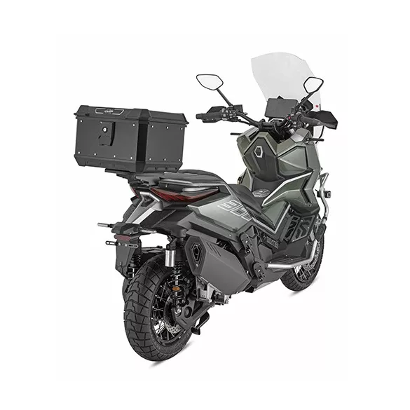 KAPPA 2026/01 TÚRADOBOZ (HÁTSÓ) 40L MONOLOCK KMX400B K'METROBOX ALUMÍNIUM FEKETE