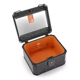 KAPPA 2026/01 TÚRADOBOZ (HÁTSÓ) 40L MONOLOCK KMX400B K'METROBOX ALUMÍNIUM FEKETE