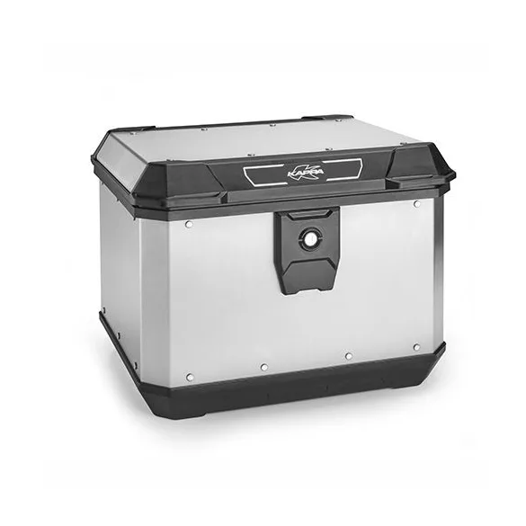 KAPPA 2026/01 TÚRADOBOZ (HÁTSÓ) 50L MONOLOCK KMX500A K'METROBOX ALUMÍNIUM EZÜST