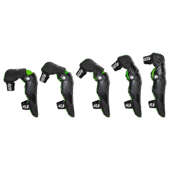 Ufo Syncron EVO csuklós térdvédő, fekete