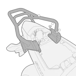   KAPPA HÁTSÓ DOBOZTARTÓ KONZOL HONDA CB 500F (13-15), CBR 500R (13-15) (PLATNI NÉLKÜL)