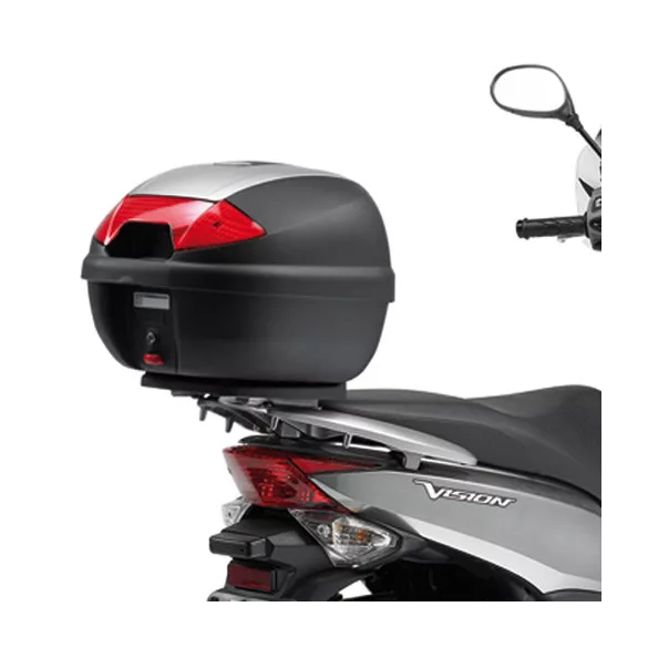 KAPPA HÁTSÓ DOBOZTARTÓ KONZOL HONDA VISION 50-110 (11-25) (PLATNI NÉLKÜL)