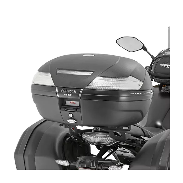 KAPPA HÁTSÓ DOBOZTARTÓ KONZOL YAMAHA MT 10 '16-'21 (PLATNI NÉLKÜL)