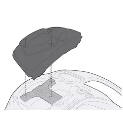   KAPPA HÁTSÓ DOBOZTARTÓ KONZOL SUZUKI BURGMAN 650 / EXECUTIVE '02-'20 (MONOKEY PLATNIVAL)