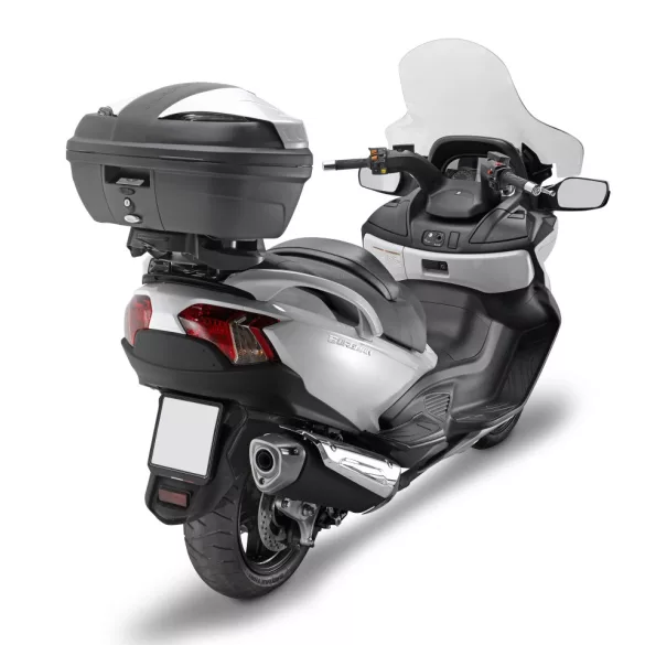 KAPPA HÁTSÓ DOBOZTARTÓ KONZOL SUZUKI BURGMAN 650 / EXECUTIVE '02-'20 (MONOLOCK KM6M PLATNIVAL, U-LAKAT HELYÉVEL)