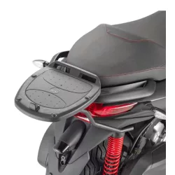   KAPPA KÖZPONTI DOBOZTARTÓ KONZOL PIAGGIO MP3 YOURBAN 125/300, HPE 300 '11-'24 ( PLATNI NÉLKÜL )