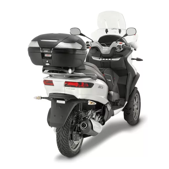 KAPPA KÖZPONTI DOBOZTARTÓ KONZOL PIAGGIO MP3 300IE-500IE SPORT / BUSINESS (08/14-17) ( MONOKEY PLATNIVAL )