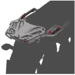   KAPPA OLDALDOBOZ TARTÓ KONZOL KYMCO CV3 550 '22-'25 ( PLATNI NÉLKÜL )