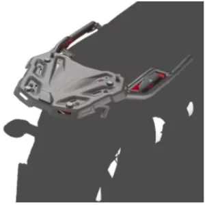 KAPPA OLDALDOBOZ TARTÓ KONZOL KYMCO CV3 550 '22-'25 ( PLATNI NÉLKÜL )