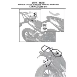   KAPPA HÁTSÓ DOBOZTARTÓ KONZOL KTM DUKE 125/200/390 (11-16) (PLATNI NÉLKÜL)