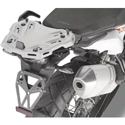   KAPPA KÖZPONTI DOBOZTARTÓ KONZOL KTM 790 ADVENTURE '19-'20, '23-'25, 890 ADVENTURE '21-'25, 890 SMT '23-'25, HUSQVARNA NORDEN 901 '22-'25 ( PLATNI NÉLKÜL )